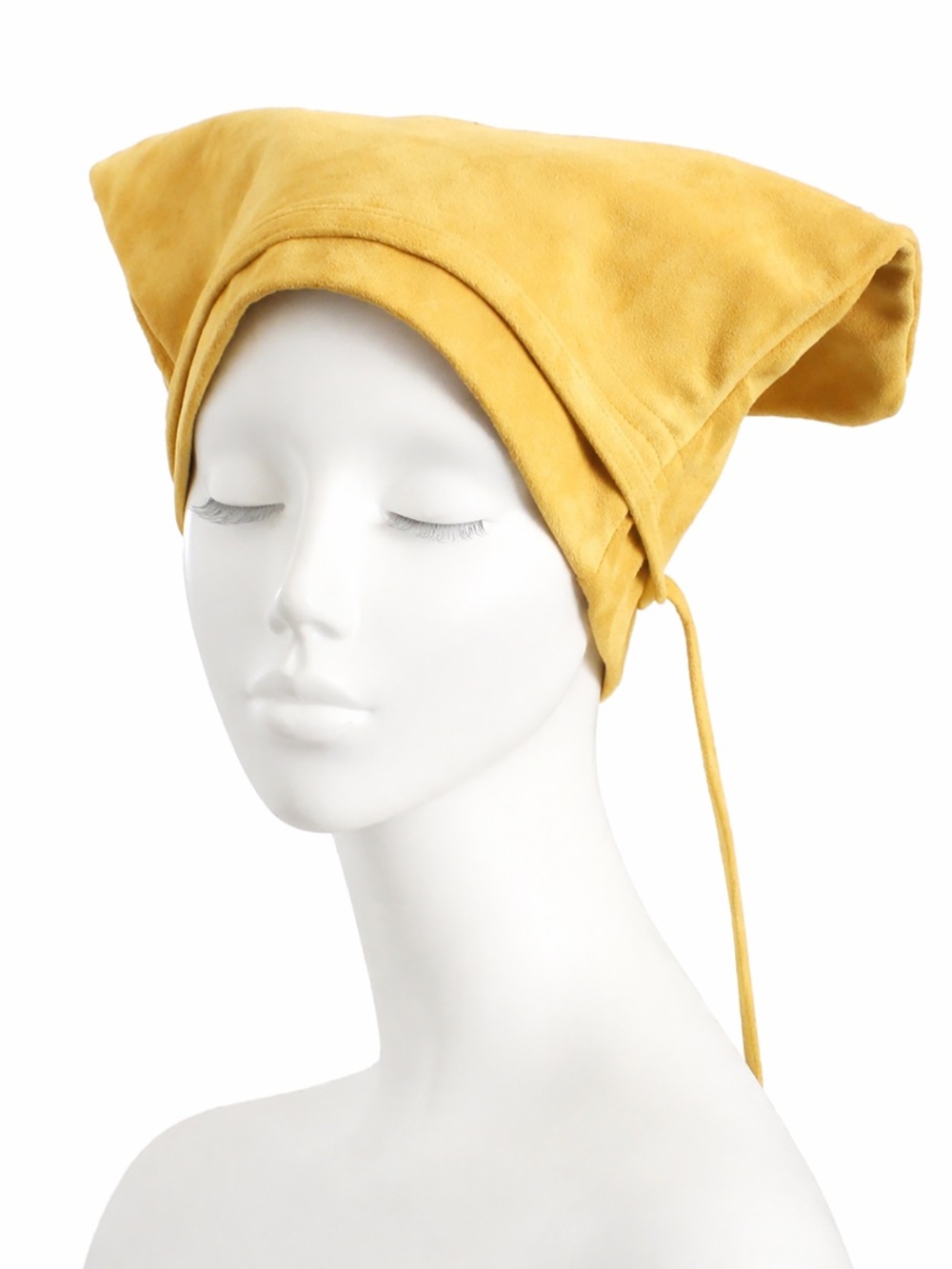 Bonnie Cashin for Sills Bag Hat Suede Leather Accessory Rare Vintage 60s Mod OS